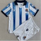 Real Sociedad 2023 2024 Jersey Kids Home children Soccer Shirt youth Jersey Kit 2324