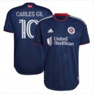 Revolution 2324 Jersey CARLES GIL 10 Home Soccer Shirt Jersey Revolution 2023 2024