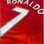 Ronaldo Manchester United 2008 Retro Jersey Home Soccer Retro Jersey M-U