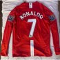 Ronaldo Manchester United 2008 Retro Jersey Home Soccer Retro Jersey M-U