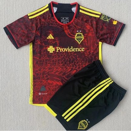 Seattle Sounders 2023 2024 Jersey Kids Away children Soccer Shirt youth