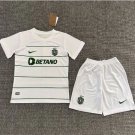 Sporting Lisbon 2023 2024 Jersey Kids Away Children Soccer Shirt youth Jersey Kit 2324