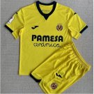 Villarreal 2023 2024 Jersey Kids Home Children Soccer Shirt youth Jersey Kit 2324