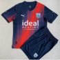 West Brom 2324 Jersey Away Kids Children Soccer Shirt youth Jersey Kit West Brom