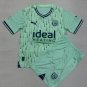 West Brom 2324 Jersey Away Kids Children Soccer Shirt youth Jersey Kit West Brom