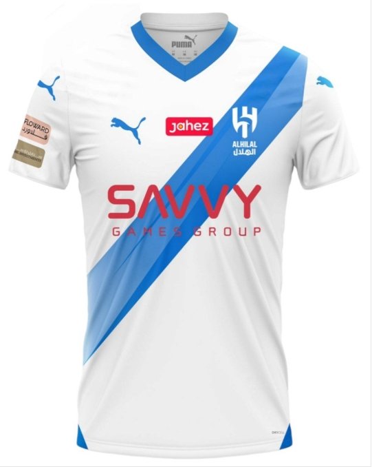 Al Hilal SFC 2023 2024 Away Men Football Soccer Shirt Jersey 23-24