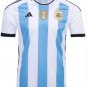 Argentina Three Star World Cup 2022 2023 Home Men Football Soccer Shirt Jersey 22-23