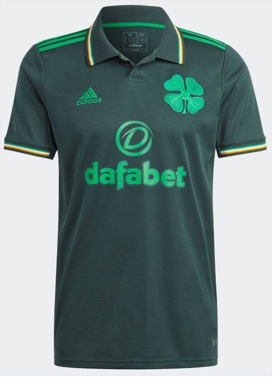 Celtic FC 2022 2023 4th Fourth Men Football Soccer Shirt Jersey 22-23