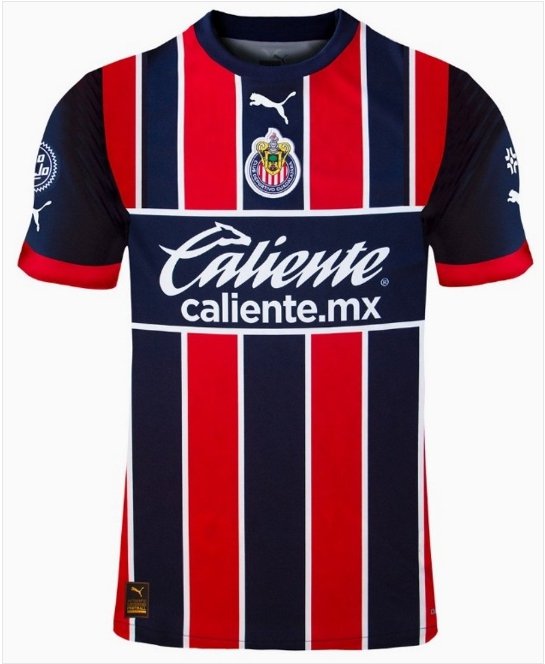 Chivas Guadalajara 2022 2023 3rd Third Men Football Soccer Shirt Jersey 22-23