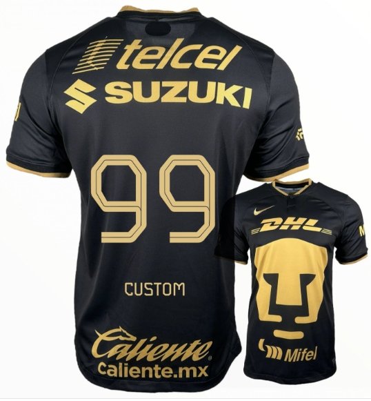 Custom Pumas Unam 2022 2023 3rd Third Men Football Soccer Shirt Jersey 22-23