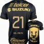 DEL PRETE #21 Pumas Unam 2022 2023 3rd Third Men Football Soccer Shirt Jersey 22-23
