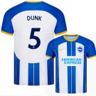 DUNK #5 Brighton & Hove Albion 2022 2023 Home Men Football Soccer Shirt Jersey 22-23