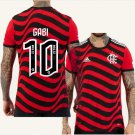 GABI #10 Flamengo 2022 2023 3rd Third Men Football Soccer Shirt Jersey 22-23