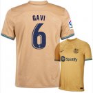 GAVI #6 Barcelona 2022 2023 Away Men Football Soccer Shirt Jersey 22-23