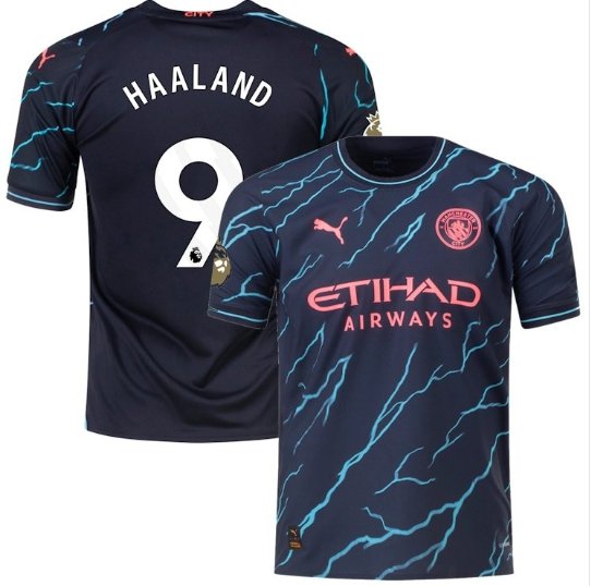 FLOCAGE NAMESET HAALAND #9 Version Nameset 2023 2024 Manchester EUR 13