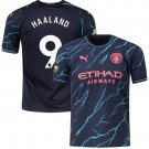 HAALAND #9 Manchester City 2023 2024 3rd Third Men Football Soccer Shirt Jersey 23-24