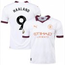 HAALAND #9 Manchester City 2023 2024 Away Men Football Soccer Shirt Jersey 23-24