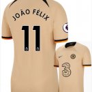 JOAO FELIX #11 Chelsea 2022 2023 3rd Third Men Football Soccer Shirt Jersey 22-23