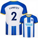 LAMPTEY #2 Brighton & Hove Albion 2022 2023 Home Men Football Soccer Shirt Jersey 22-23