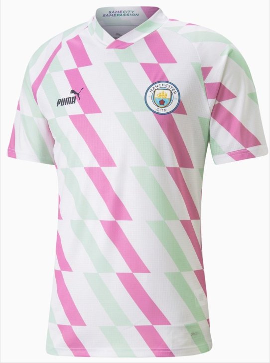 Manchester City Special 2023 2024 Pre-Match Men Football Soccer Shirt Jersey 23-24