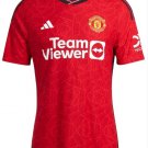 Manchester United 2023 2024 Home Men Football Soccer Shirt Jersey 23-24