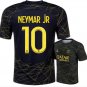 NEYMAR JR #10 Paris Saint Germain 2022 2023 4th Fourth Men Football Soccer Shirt Jersey 22-23