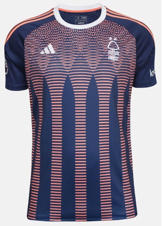 Nottingham Forest 2023 2024 3rd Third Men Football Soccer Shirt Jersey 23-24