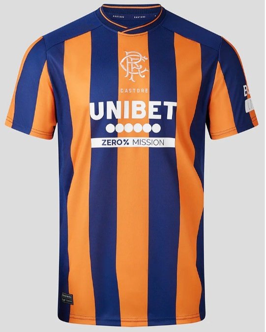 Rangers 2023 2024 3rd Third Men Football Soccer Shirt Jersey 23-24