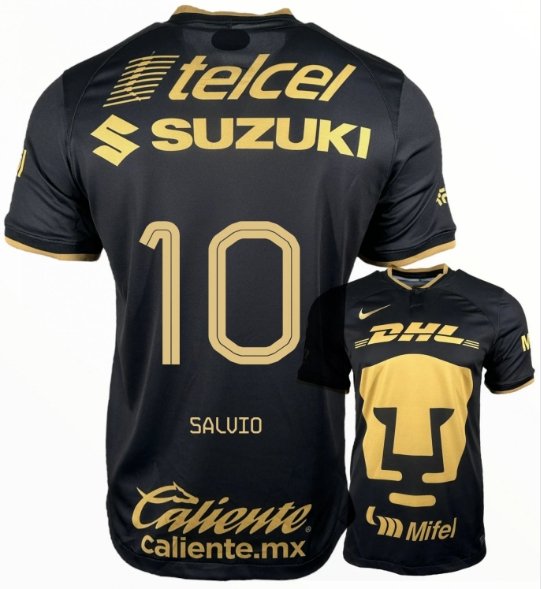 SALVIO #10 Pumas Unam 2022 2023 3rd Third Men Football Soccer Shirt Jersey 22-23
