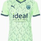 West Bromwich Albion 2023 2024 Away Lime Men Football Soccer Shirt Jersey 23-24