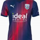 West Bromwich Albion 2023 2024 Away Navy Men Football Soccer Shirt Jersey 23-24