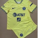Club America Kids Home Shirt Jersey Kit 22-23 Youth Soccer Football 2022-2023