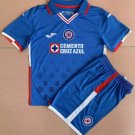 Cruz Azul Kids Home Shirt Jersey Kit 22-23 Youth Soccer Football 2022-2023