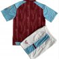 Kids Aston Villa Home Shirt Jersey Kit 23-24 Youth Soccer Football 2023-2024