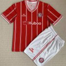 Kids Bristol City Home Shirt Jersey Kit 23-24 Youth Soccer Football 2023-2024