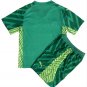 Kids Manchester City Green Goalkeeper Shirt Jersey Kit 23-24 Youth Soccer Football 2023-2024