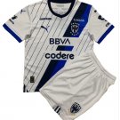 Kids Monterrey Rayados Away Shirt Jersey Kit 23-24 Youth Soccer Football 2023-2024