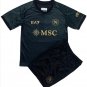 Kids Napoli 3rd Third Shirt Jersey Kit 23-24 Youth Soccer Football 2023-2024