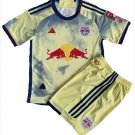 Kids New York Red Bulls Home Shirt Jersey Kit 23-24 Youth Soccer Football 2023-2024