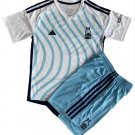 Kids Nottingham Forest Away Shirt Jersey Kit 23-24 Youth Soccer Football 2023-2024