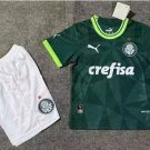 Kids Palmeiras Home Shirt Jersey Kit 23-24 Youth Soccer Football 2023-2024