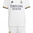 Kids Real Madrid Home Shirt Jersey Kit 23-24 Youth Soccer Football 2023-2024