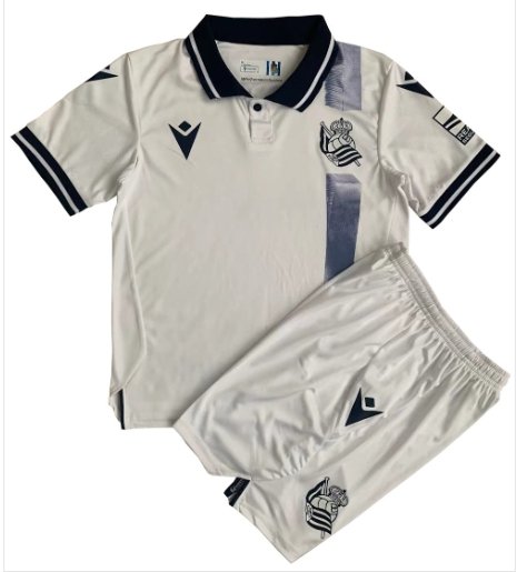 Kids Real Sociedad 3rd Third Shirt Jersey Kit 23-24 Youth Soccer Football 2023-2024