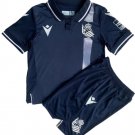 Kids Real Sociedad Away Shirt Jersey Kit 23-24 Youth Soccer Football 2023-2024