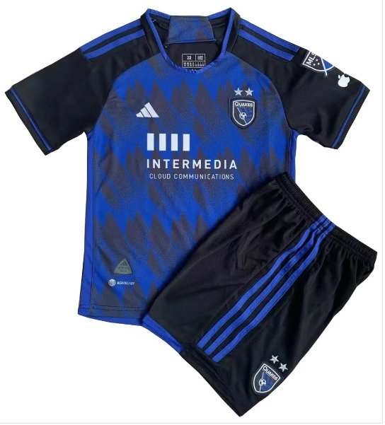 Kids River Plate 3rd Third Shirt Jersey Kit 23-24 Youth Soccer Football 2023-2024
