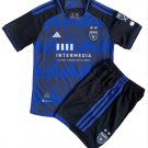 Kids River Plate 3rd Third Shirt Jersey Kit 23-24 Youth Soccer Football 2023-2024