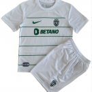 Kids Sporting CP Lisbon Away Shirt Jersey Kit 23-24 Youth Soccer Football 2023-2024