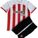 Kids Sunderland Home Shirt Jersey Kit 23-24 Youth Soccer Football 2023-2024