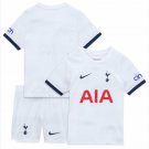 Kids Tottenham Hotspur Home Shirt Jersey Kit 23-24 Youth Soccer Football 2023-2024