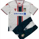 Kids Wrexham Away Shirt Jersey Kit 23-24 Youth Soccer Football 2023-2024